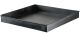 A2 Living Tablett für Rattan Korb Eckig 46x46 cm Untersetzer aus Metall pulverbeschichtet in Schwarz A2 Nr 40753