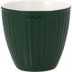Greengate Latte Cup ALICE PINEWOOD GREEN Grün Kaffee Becher Everyday Geschirr 300 ml Greengate Produkt Nr STWLATAALI3006