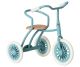 Maileg Dreirad in Petrol Blau mit gummierten Reifen und Holz Sitz Zubehör Nr 11-3104-00