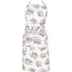 Greengate Schürze ABELLA Weiss mit grossem Blumen Muster Baumwolle 70x90 cm Greengate Küchenschürze Nr COTAPRABL0104