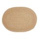 House Nordic Teppich BOMBAY Jute Oval 200x140 cm Natur Farbig Nr 2981094