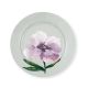 Greengate Teller BARBETTE Hellgrau 15 cm mit Lila  Weisser Blume porzellan Dessertteller oder Untertasse Greengate Geschirr Nr STWSMAPBAB8506