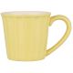 IB Laursen Mynte Becher LEMONADE Gelb Keramik Geschirr Tasse mit Henkel Hellgelb IB Laursen Mug Nr 2041-04