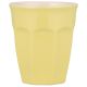IB Laursen Mynte Cafe Latte Becher LEMONADE Gelb Keramik Geschirr Hellgelb IB Laursen Tasse ohne Henkel Nr 2042-04