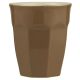 IB Laursen Mynte Cafe Latte Becher HAZELNUT Braun Keramik Geschirr Dunkelbraun IB Laursen Tasse ohne Henkel Nr 2042-20