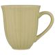 IB Laursen Mynte Becher mit Rillen WHEAT STRAW Keramik Geschirr Tasse mit Henkel IB Laursen Kaffeetasse Nr 2088-47