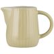 IB Laursen Milchkännchen Mynte WHEAT STRAW Keramik 200 ml kleine Kanne im Rillen Design Sahnekännchen Nr 2031-47