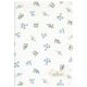 Greengate Geschirrtuch CHRISTINA Weiß mit kleinem hellblauem Blumen Muster Baumwolle 50x70 Greengate Geschirrhandtuch Nr COTTEACIS0112