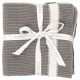 Greengate Küchentuch ALICE Grau mit weissem Streifen Gestrickte Wischtücher aus Baumwolle 3er Set Greengate Spültuch Nr COTDIC3PALI8106