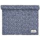 Greengate Tischläufer DAHLA Blau Weiss mit kleinem Blumen Muster Baumwolle 45x140 cm Greengate Tischdecke Nr COTTAR140DHL2504
