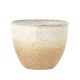 Bloomingville Becher PAULA KLEIN Beige Weiss Keramik 195 ml Espresso Tasse ohne Henkel 8x7 cm Paula Geschirr Nr 82060645