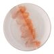 Bloomingville Kuchenteller PAULA Orange Weiß Keramik Teller 20 cm Frühstücksteller Bloomingville Geschirr Nr 82060943