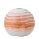 Bloomingville Kerzenhalter PAULA Orange Weiß für 1 Kerze Rund aus Keramik Bloomingville Kerzenständer Nr 82060782