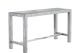 A2 Living Allwetter Bistro Tisch 3er Verzinkt 67x181 cm Gartenmöbel Metall Gartentisch  A2 Produkt Nr 41166