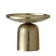Bloomingville Kerzenhalter Gold rund aus Aluminium Metall Kerzenständer 13 cm