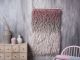 Bloomingville Wandteppich rosa mauwe grau beige Wand Deko Objekt mit Vase auf Apothekerschrank
