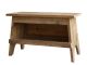 Chic Antique Bank Holz mit Ablagefach 31x50 cm Sitzbank mit Stauraum CA Nr 41523-00
