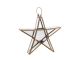 Chic Antique Stern für Teelicht 27x28 cm aus Glas Metall Chic Antique Kerzenhalter Nr 25551-13