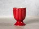 Greengate Eierbecher ALICE Rot Everyday Keramik Geschirr Red 40ml Rillenmuster Hygge für jeden Tag