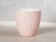 Greengate Latte Cup Mini ALICE Rosa Kaffee Becher Everyday Geschirr aus Keramik Pale Pink 100 ml Hygge für jeden Tag