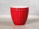 Greengate Latte Cup Mini ALICE ROT Kaffee Becher Everyday Geschirr aus Keramik 100 ml Hygge für jeden Tag