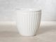 Greengate Latte Cup Mini ALICE Weiss Kaffee oder doppelter Espresso Becher Everyday Geschirr aus Keramik White 100 ml Hygge für jeden Tag