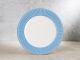 Greengate Teller ALICE Blau Kuchenteller Everyday Keramik Geschirr Sky Blue 23 cm Rillenmuster Hygge für jeden Tag