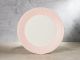Greengate Teller ALICE Rosa Kuchenteller Everyday Keramik Geschirr Pale Pink 23 cm Rillenmuster Hygge für jeden Tag