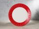 Greengate Teller ALICE Rot Kuchenteller Everyday Keramik Geschirr Red 23 cm Rillenmuster Hygge für jeden Tag