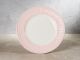 Greengate Teller Klein ALICE Rosa Dessertteller Everyday Keramik Geschirr Small Plate Pale Pink 17 cm Rillenmuster Hygge für jeden Tag