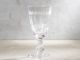 Greengate Weinglas Groß mit Muster geschliffen Rotwein Glas Klar modernen Chic und Nostalgie Design