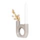 House Nordic Kerzenhalter FONDO Doppelt Weiß Kerzenständer Design Nr. 4561050