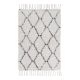 House Nordic Teppich GOA 60x90 cm grau weiß gemustert Baumwolle  Nr. 3981030