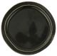 IB Laursen Essteller DUNES Schwarz ANTIQUE BLACK Keramik Speisen Teller IB Geschirr Produkt Nummer 2446-25