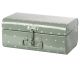 Maileg Aufbewahrungskoffer Klein Mint mit weißen Punkten Dekoration Maus und Hase Zubehör Nr.19-1533-01