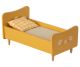 Maileg Bett Gelb mit Blumen aus Holz Maileg Bed Mini Nr 11-1005-00