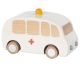 Maileg Krankenwagen weiß mit gelber Sirene Holzspielzeug Kinderzimmer Nr.12-1004-00