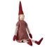 Maileg Winter Wichtel Maxi Pixy Mädchen im langen rot gestreiftem Strick Kleid Weihnachtsdeko Puppen zum sammeln verschenken Nr. 14-2440-02
