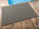 Pad Outdoor Teppich POOL Schwarz Sand 140x200 cm zweifarbig am Schwimmbecken oder auf der Terrasse als Fussmatte 1,4x2 Meter UV und Wetterbeständig Web-Look für draussen und drinnen
