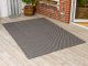 Pad XL Outdoor Teppich POOL Schwarz Sand 170x240 cm zweifarbig für Terrassen oder auch im Badezimmer Matte 1,7x2,4 Meter robustes Gewebe modernes Design