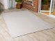Pad XXL Outdoor Teppich POOL Sand Weiss 200x300 cm zweifarbig für Terrassen oder auch im Badezimmer Matte 2x3 Meter robustes Gewebe modernes Design