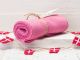 Solwang Handtuch Altrosa Küchentuch Baumwolle gestrickt rosa farbig H72