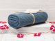 Solwang Handtuch Blau Rustikal Küchentuch Baumwolle gestrickt in rustikalem Blauton H102