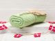 Solwang Handtuch Organisch Grün Küchentuch aus Bio Baumwolle gestrickt in grün meliert OH4445