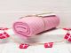 Solwang Handtuch rosa hell Küchentuch aus Baumwolle gestrickt H17