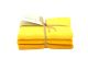 Solwang Wischlappen Gelb Kombi Tücher gestrickt aus Baumwolle in hellgelb und dunkelgelb im 3er Set Solwang Design Wischtücher