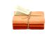 Solwang Wischtuch Staubig Puder Kombi aus Baumwolle 3 Orange Rote Tücher gestrickt Solwang Design Wischtücher Set Nr 137138139