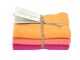 Solwang Wischtücher Frohe Farben Baumwolle 3 Tücher gestrickt pink orange Solwang Tücher Set Nr 041568