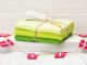 Solwang Wischtücher Hellgrün Kombi 3er Pack Wischtuch aus Öko Tex zertifizierte Baumwolle in Grün