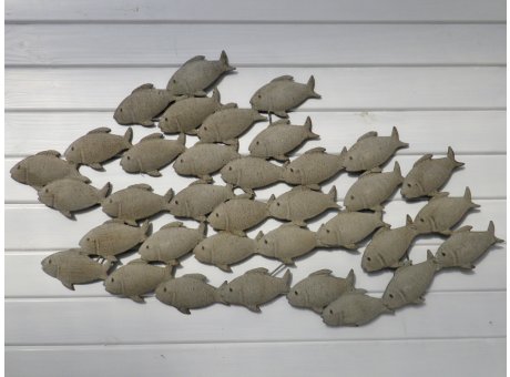 Fischwarm Wand Deko Maritim